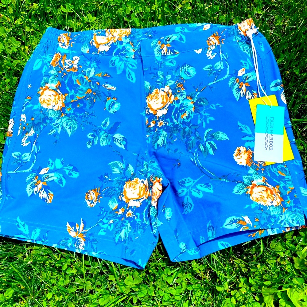 NWT Mens Fair Harbor Sextant Swim Trunks